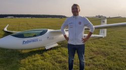 Polfarmex S.A. wspiera szybowcowego mistrza Polski w klasie otwartej